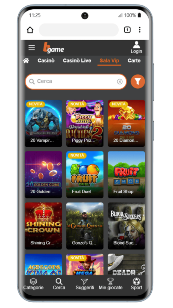 bgame Casino games slots and bonuses